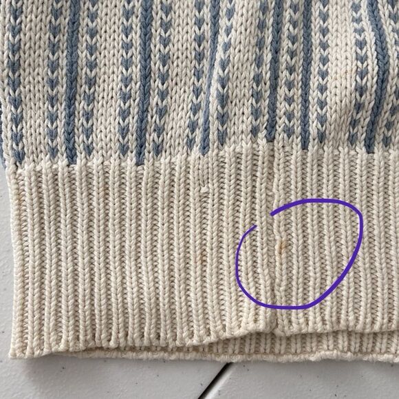 Susan Bristol Striped Sweater with Pastel Accents - Picture 6 of 12